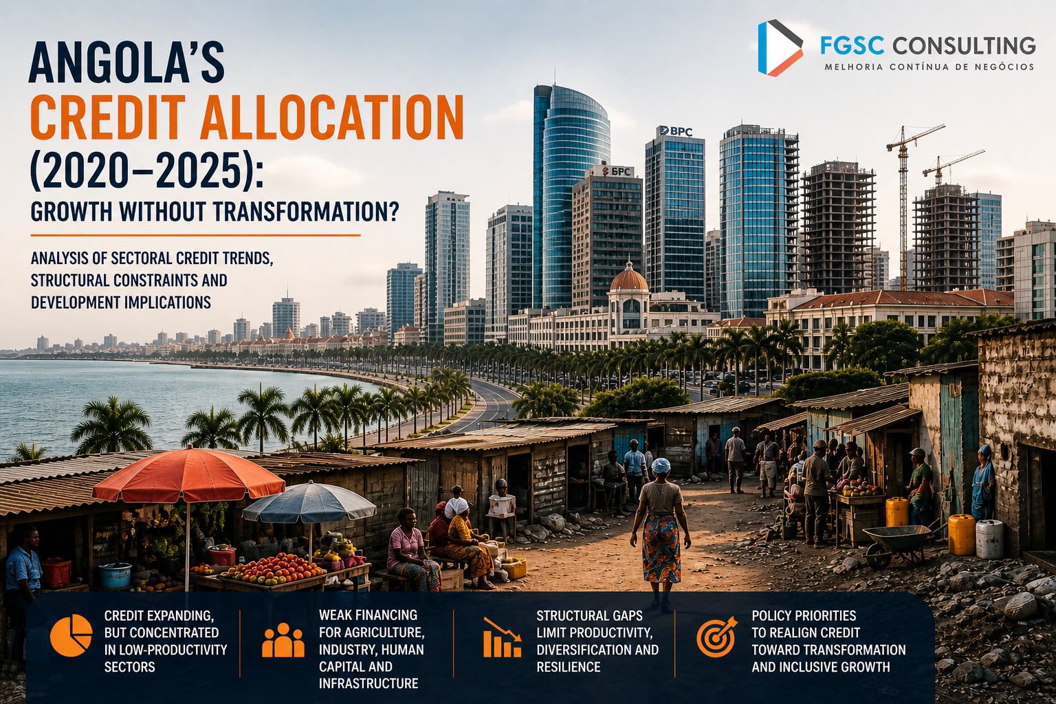 Angola’s Credit Allocation (2020–2025): Growth Without Transformation?